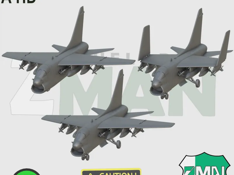 A-7H CORSAIR V6 (3 ASP STYLES-F)