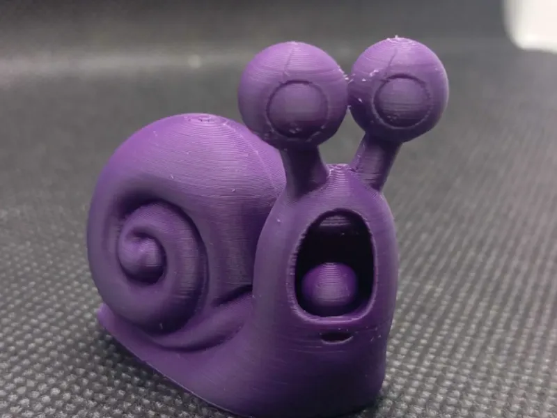 Cute Snail Chibi Toy Figurine for Kids Character