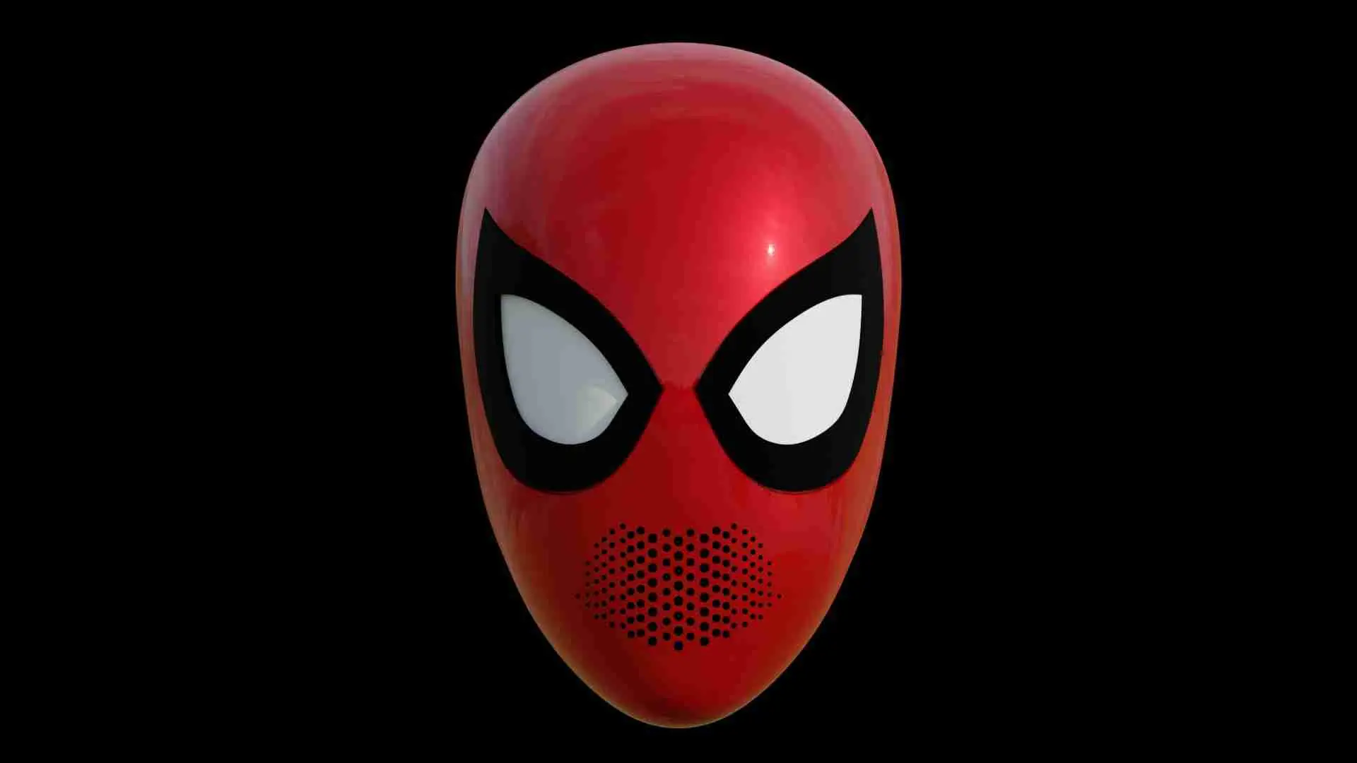 peter b parker faceshell 3d model