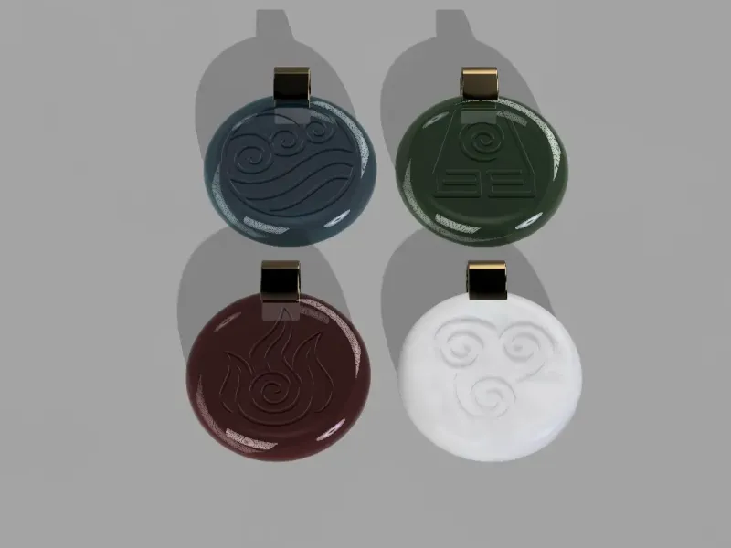 Element Necklace - Avatar the Last Airbender/Legend Of Korra