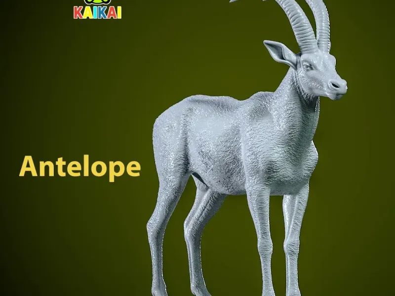 Antelope Model - Antelope Animal Statue - 3D print