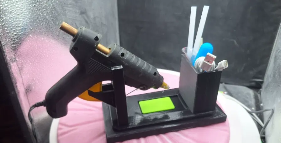 hot glue gun holder
