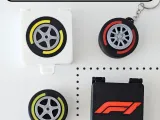 Juguete Clicker de Neumático F1 / Llavero-4