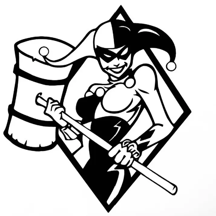 2D Harley Quinn