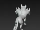 Cerberus, the three-headed dog guarding the gates of hell-2
