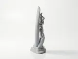 Chained Lady Fantasy Figurine 3D Printable-1