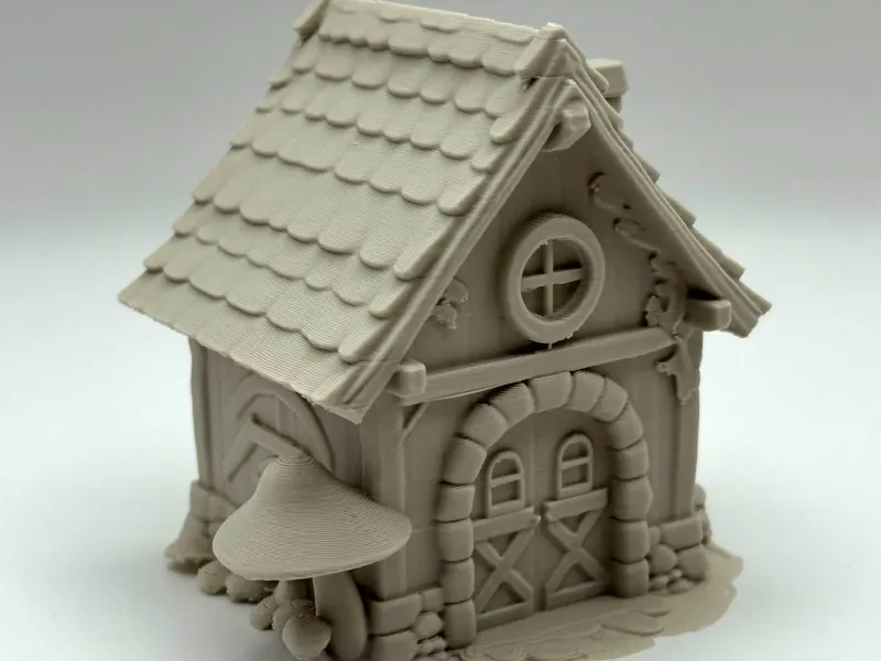 Barn Fairy House
