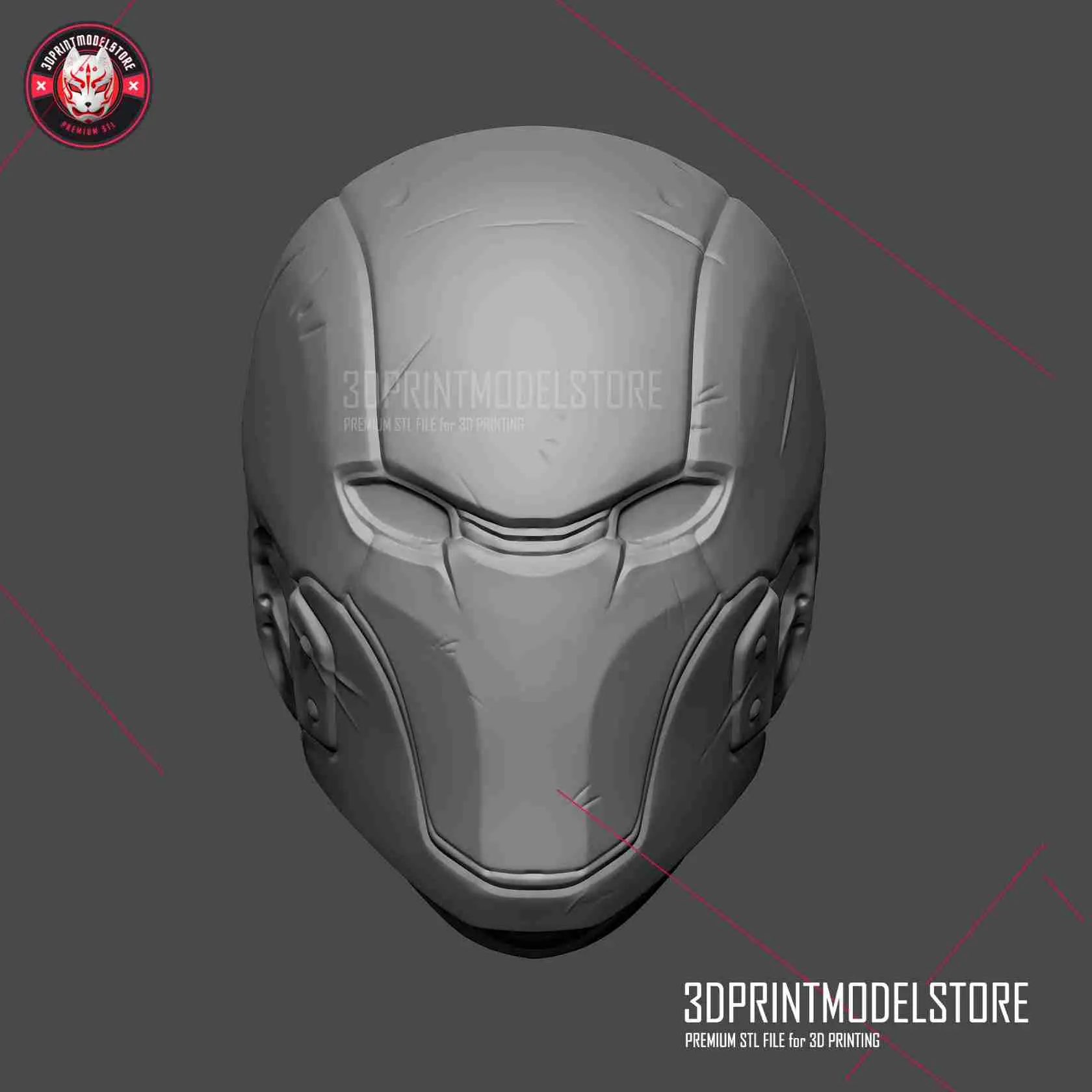Injustice Red Hood Cosplay Helmet - Halloween Costume