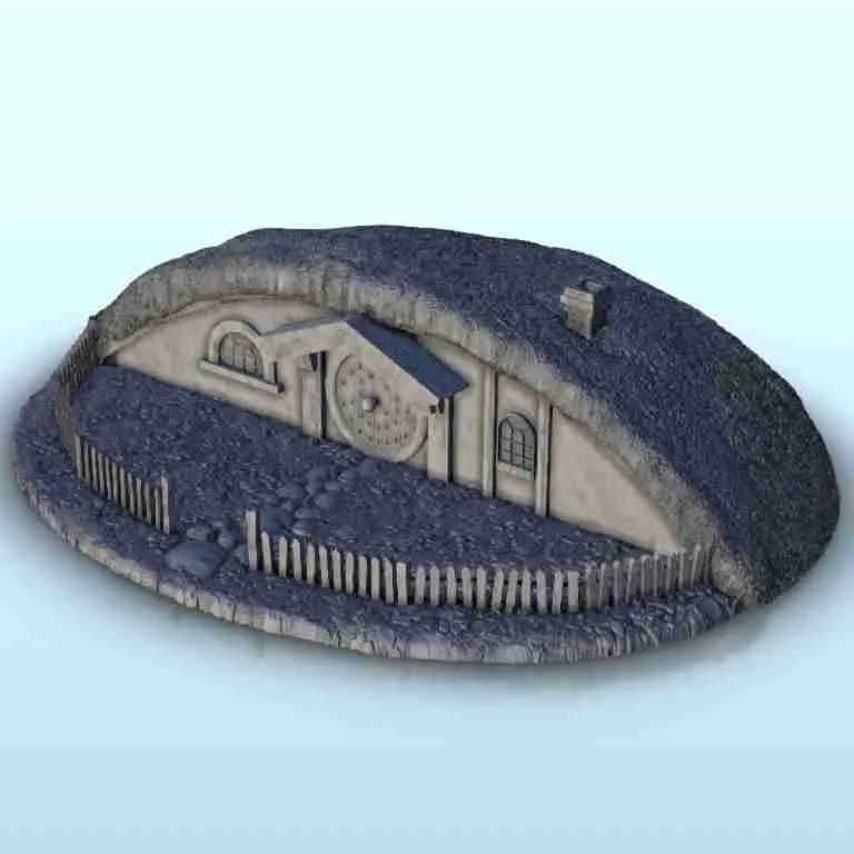Hobbit Dorf Pack - Miniaturen Warhammer Terrain Szenerie