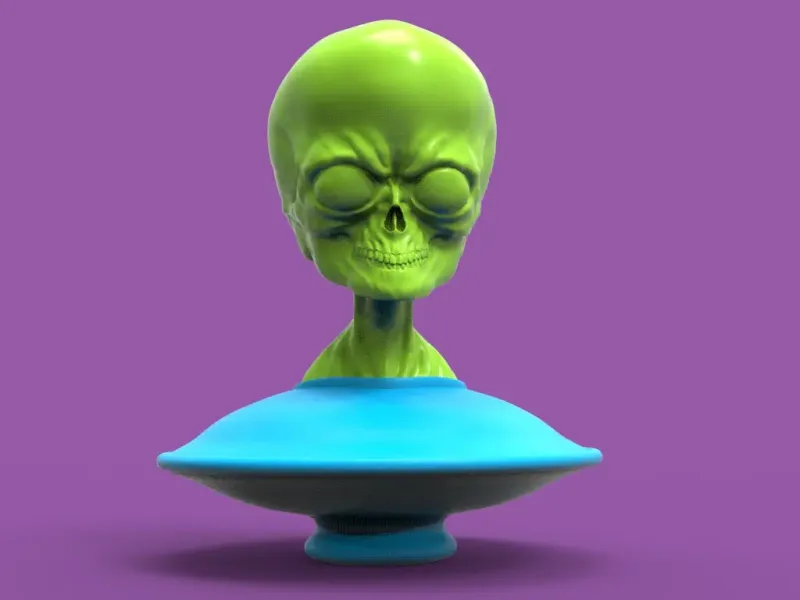 Grey Alien Dude 