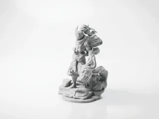 Yasuo Wind Samurai Figurine LOL Champions 3D Printable
