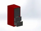 Abfüllkabinett Miniatur im Maßstab 1:6-2