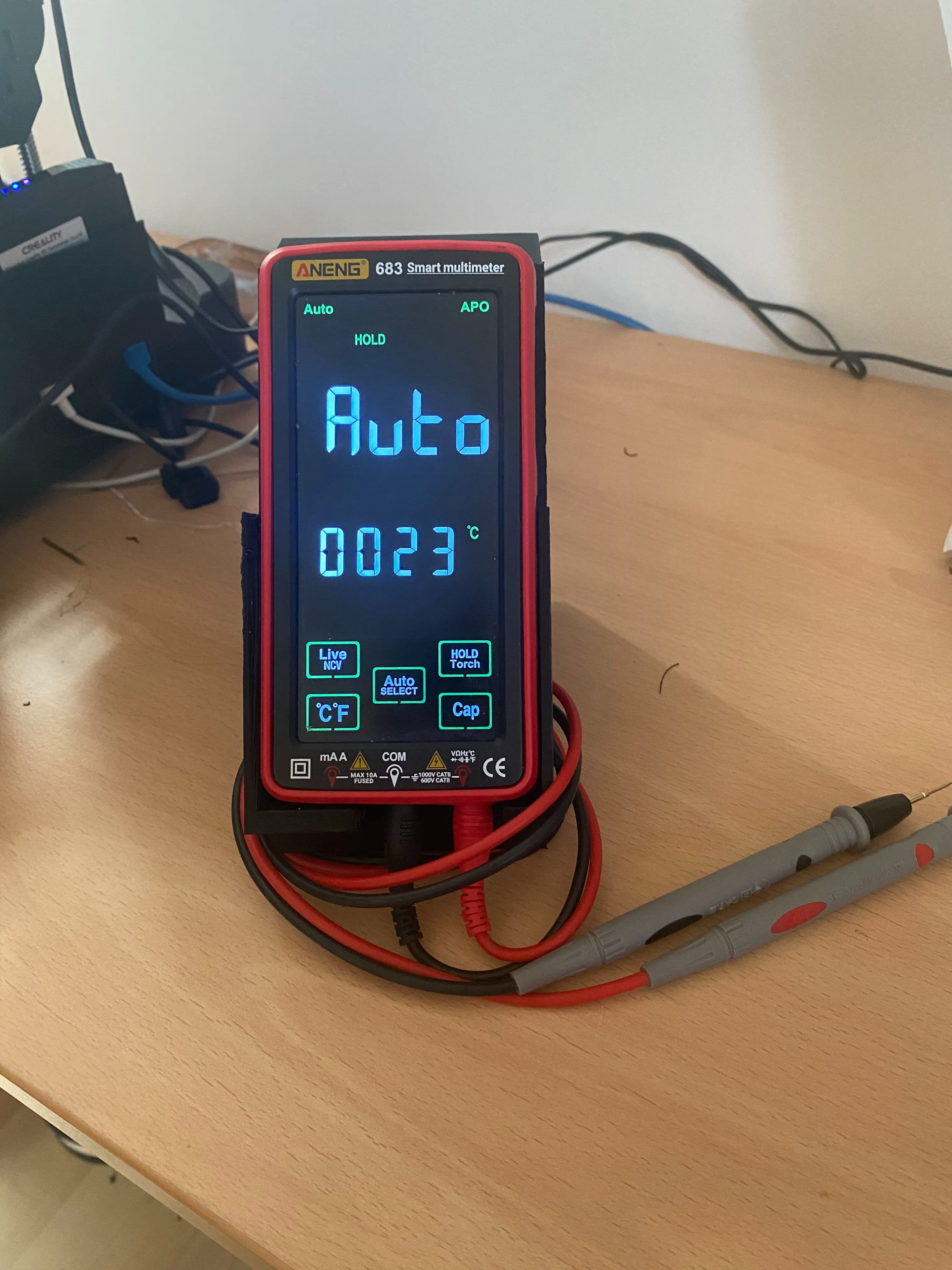 stand for aneng 683 smart multimeter