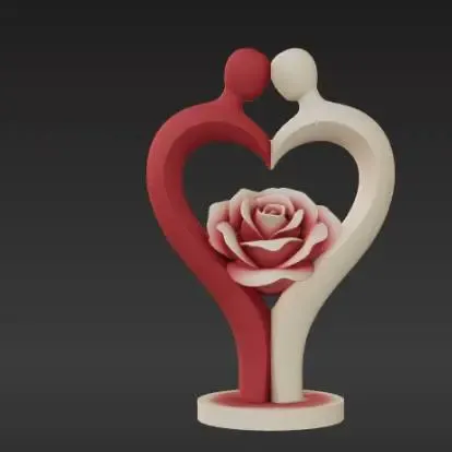 Heartbound Rose Union Sculpture – Noah0x03
