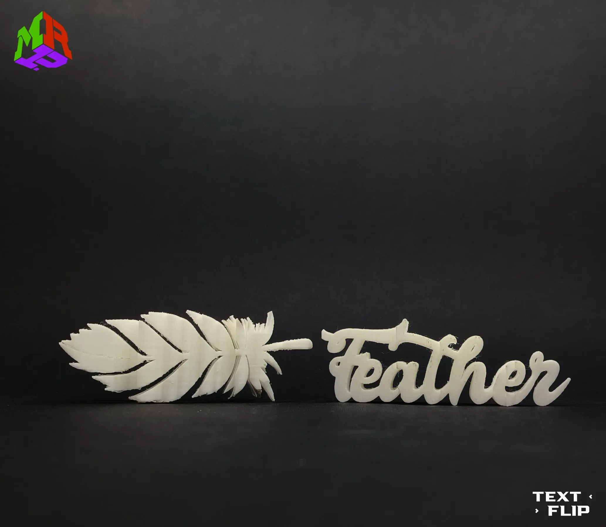 Voltear texto - Pluma