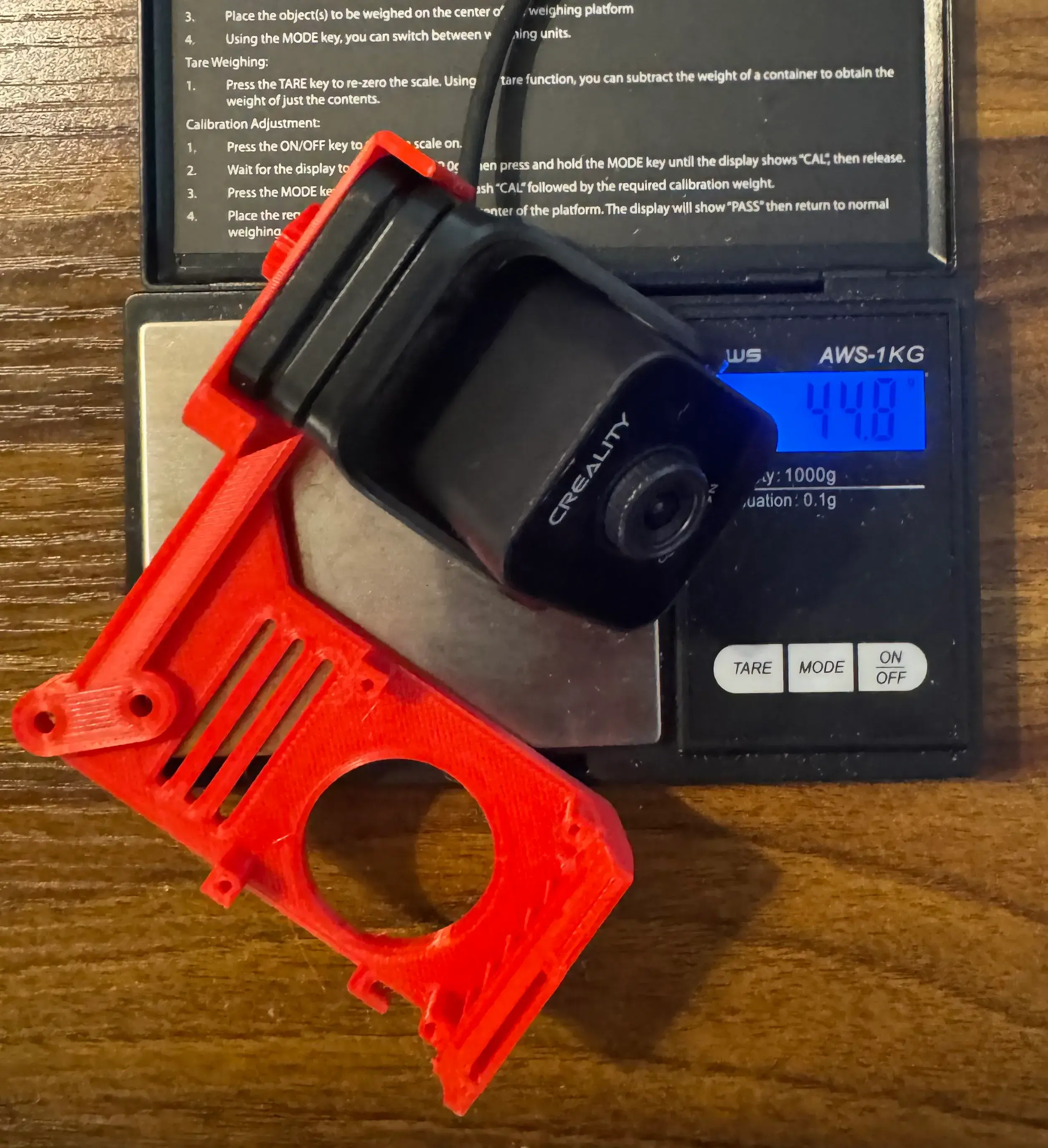Ender-3 V3 SE Nozzle Nebula Camera Mount