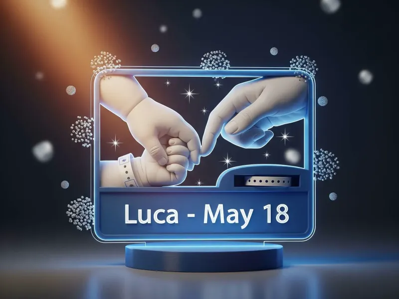NUOVO ✨ Targa di Nascita PERSONALIZZATA 💙 Regalo 👶 Perfetto per Neonato 🎁