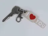 I LOVE YOU Keychain | Print-In-Place-5