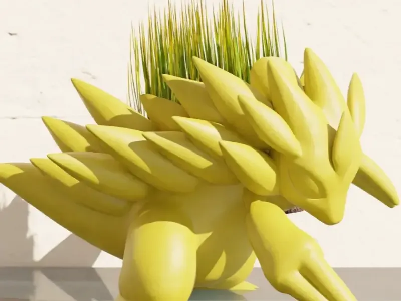 Sandslash - Pokemon Pot Plant