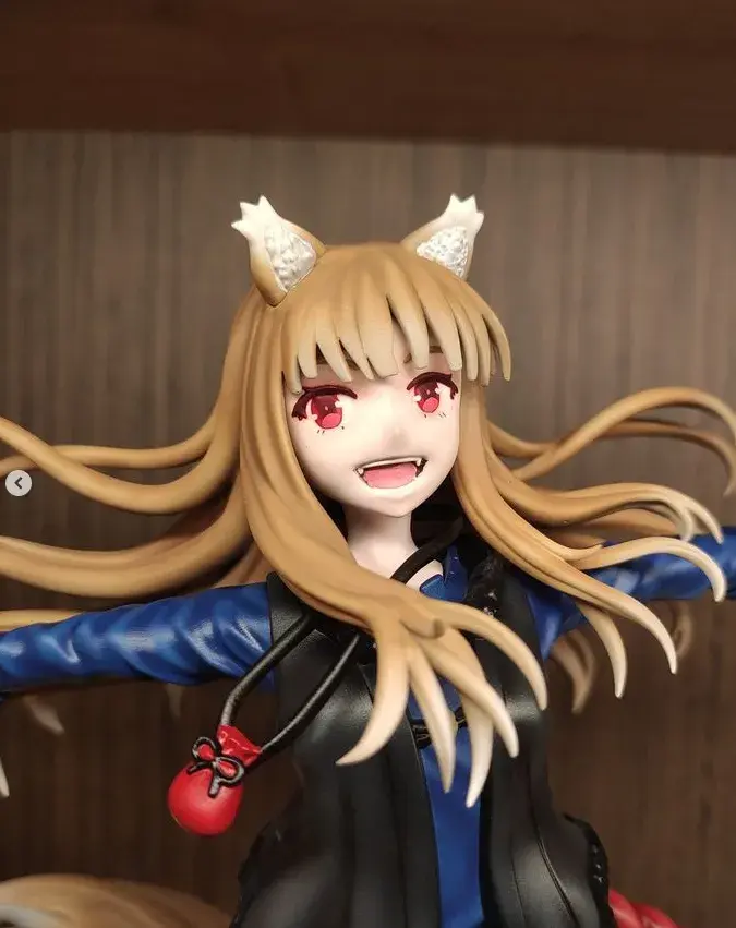 Holo - Spice and Wolf Anime Figure for 3D Printing