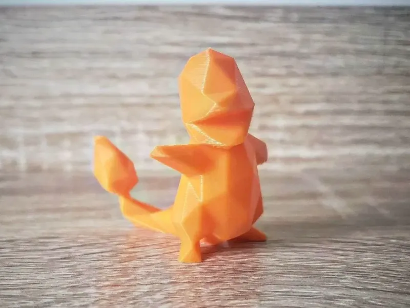 Charmander - low poly (pokemon)