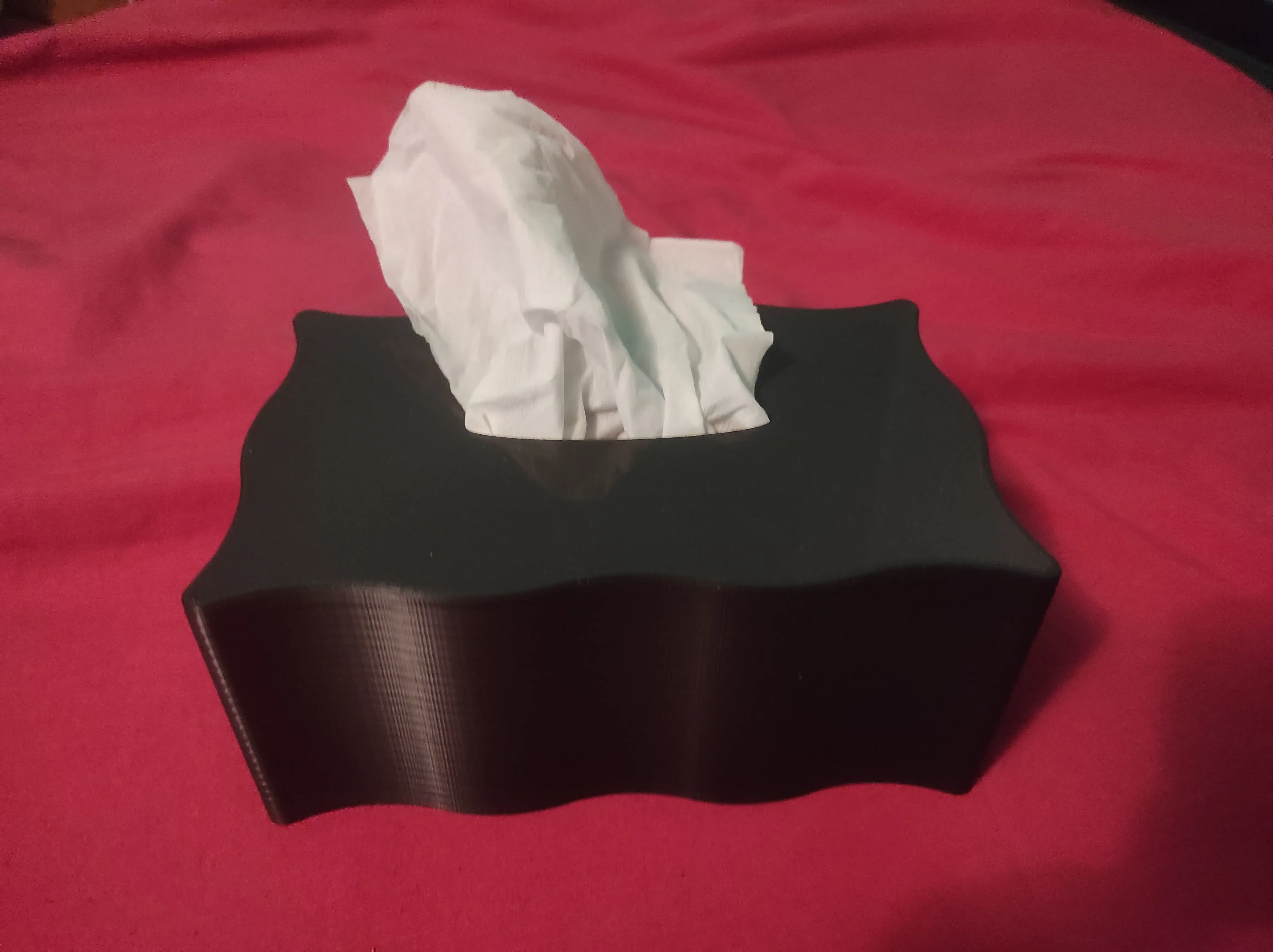 Vase mode tissue boxes