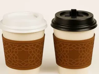 Cup Holder - Middle Eastern Geometric Patterns