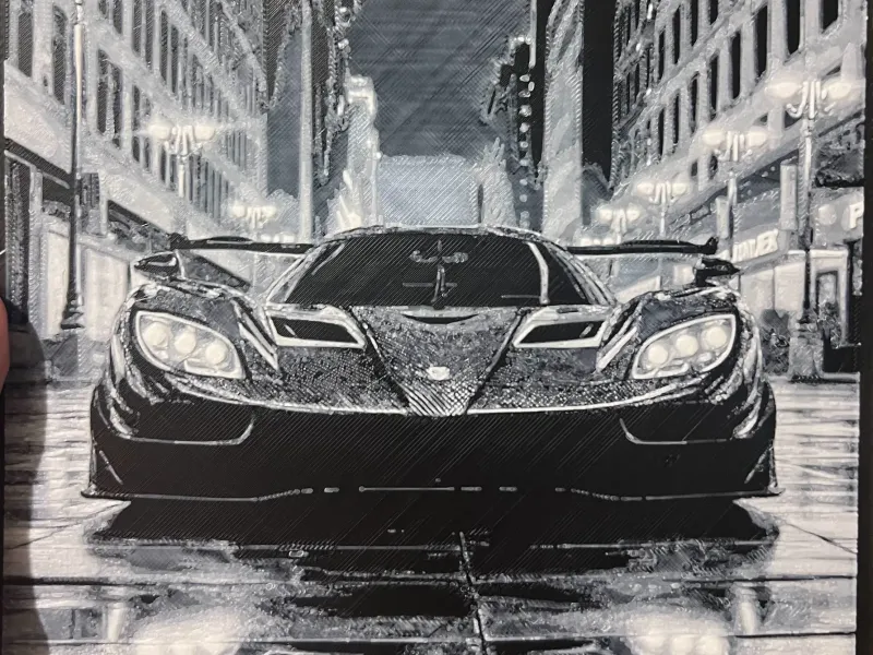 Koenigsegg CCXR V2 Hueforge 200x200