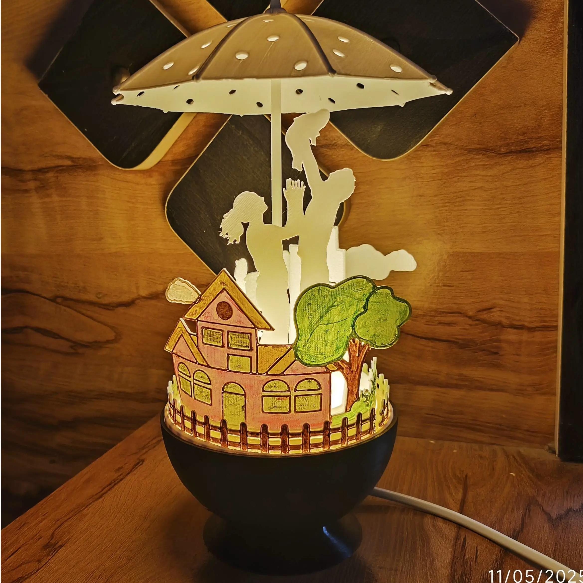 "My Mom My Family-Table Lamp shade"
