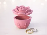 3D Rose Gift Box | Romantic Blooming Flower Jewelry Box-3
