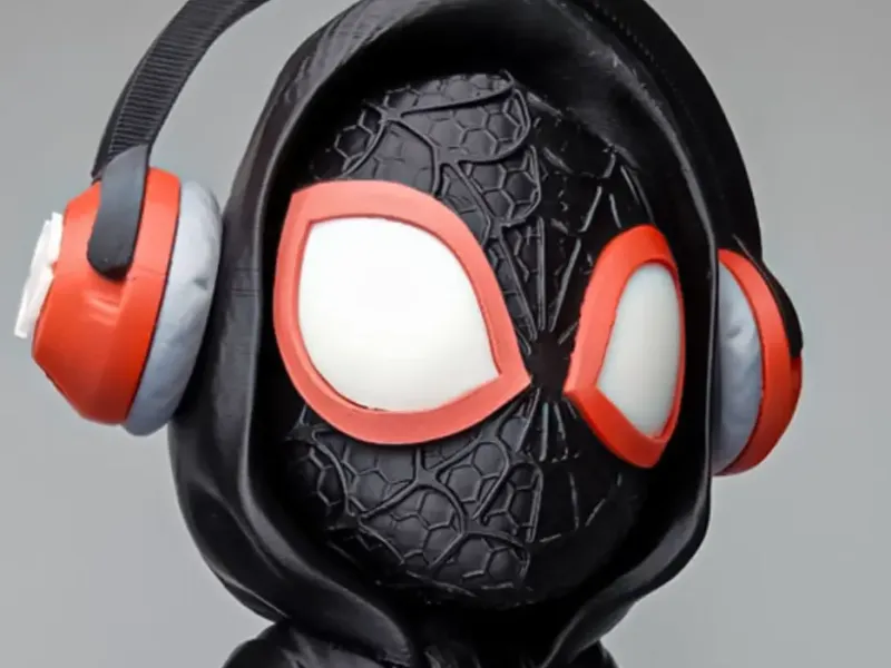 Spiderman Miles Morales Grösse skalierbar