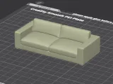 Modern Mini Lounge Couch-1