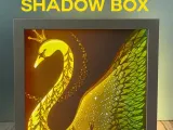 swan lightbox (shadow box)-0