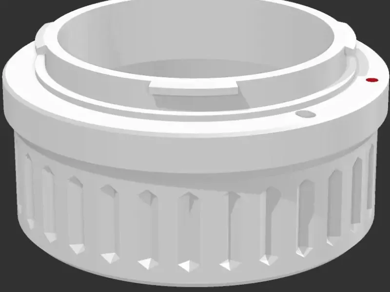 Olympus OM to Leica L lens adapter