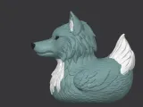 Wolf  Rubber Duck-4