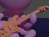 Robert Plant playing guitar-2