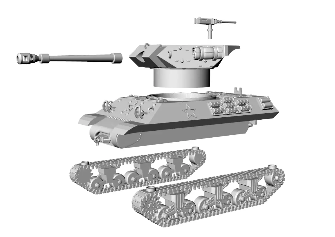 Archer, Self Propelled 17 Pdr Anti-tank gun (UK, WW2)