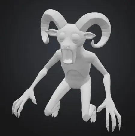Goat Monster 99 nights in the forest
