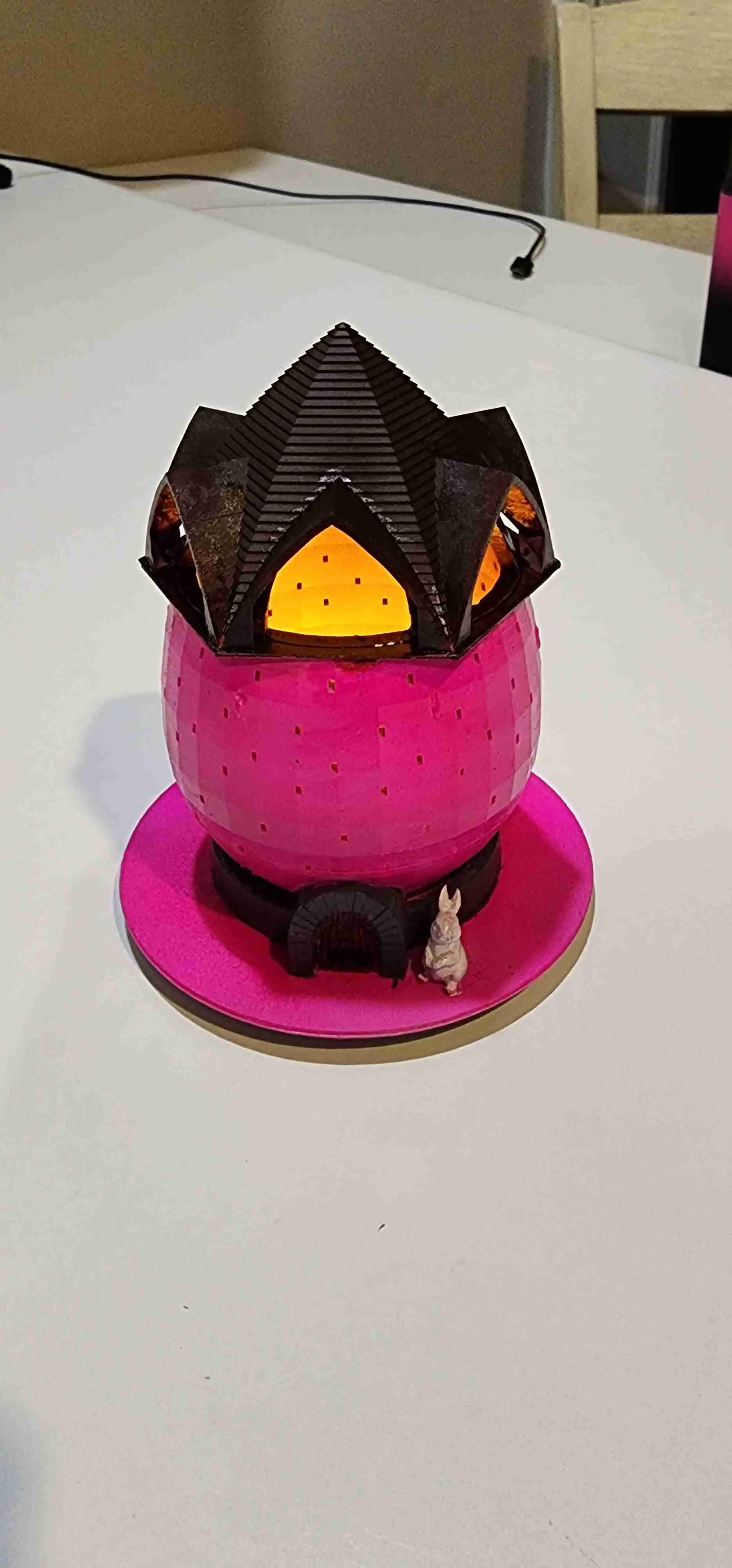Easter Egg Tea Light Home
