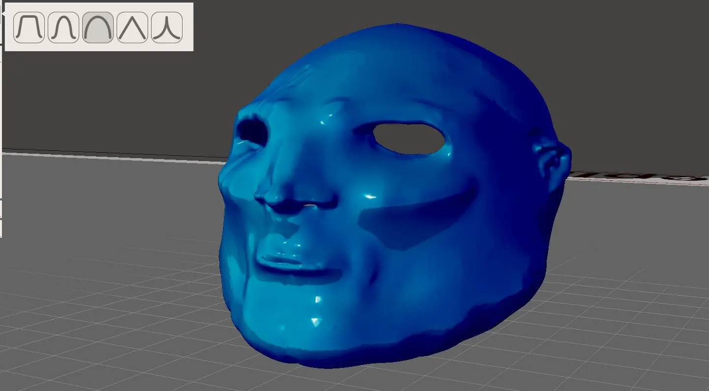 Characters & Creatures STL Download - buff mask1by SlavaMerq