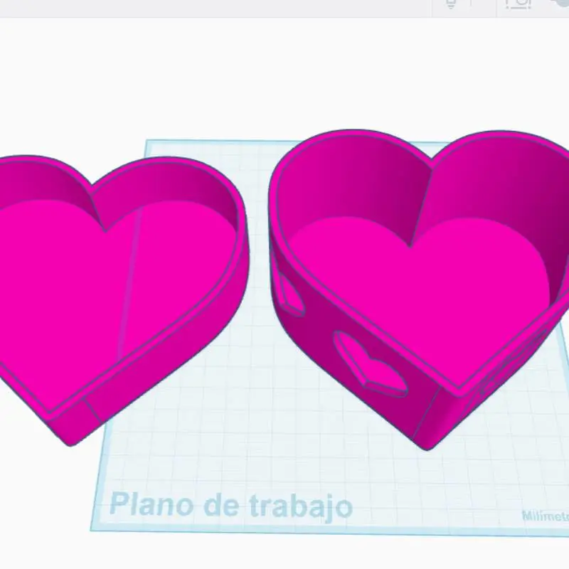 Heart-Shaped Gift Box – 3D Printable STL