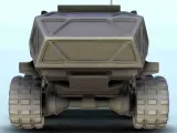 All-terrain SF vehicle on wheels 13 - sci-fi science fiction-3