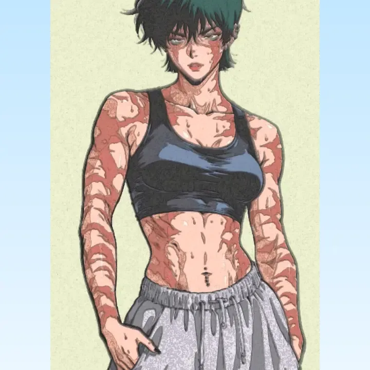 Jujutsu Kaisen Maki Zenin Art