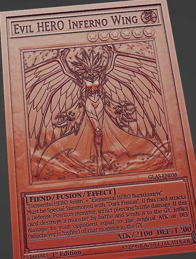 elemental hero inferno wing - yugioh