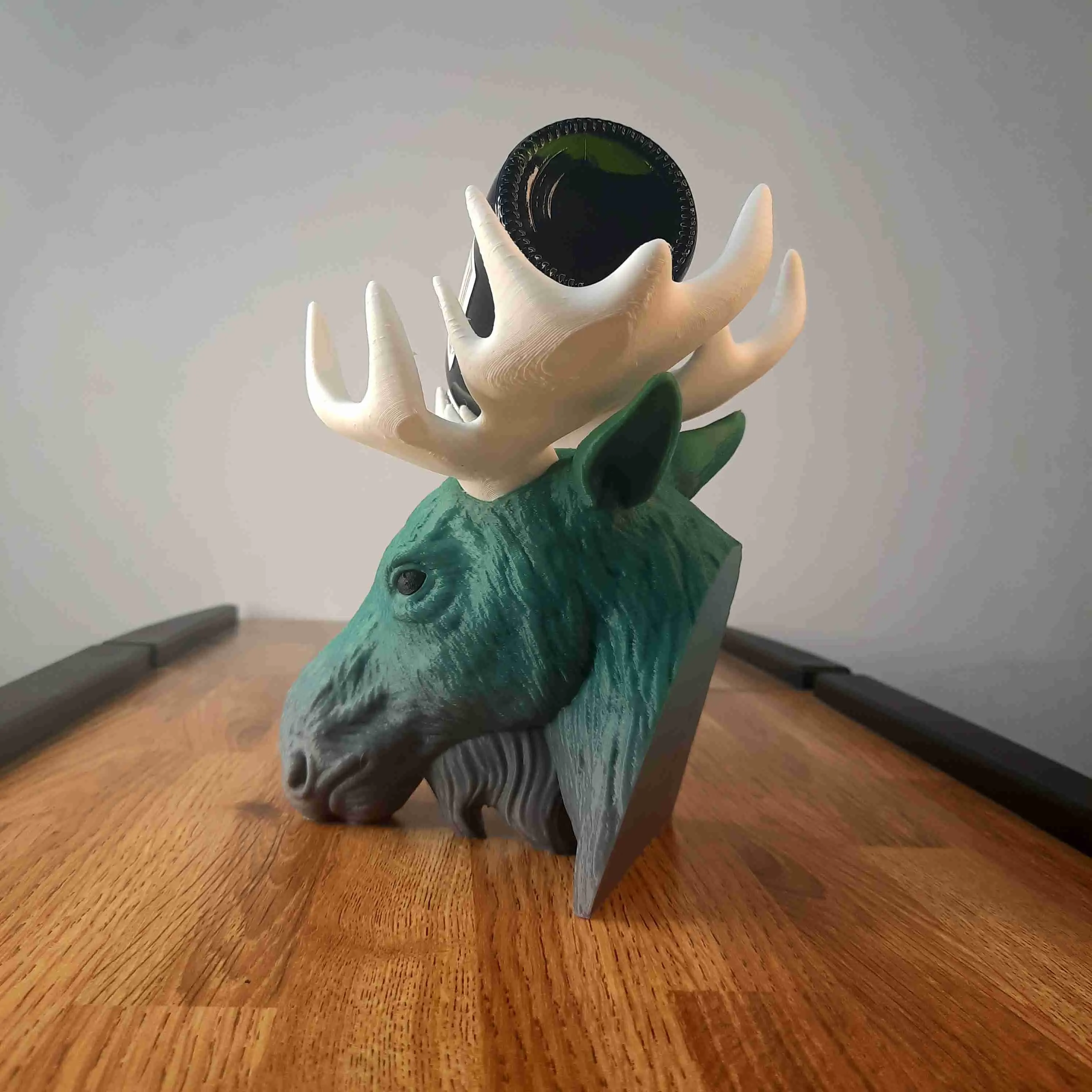 Moose wine holder