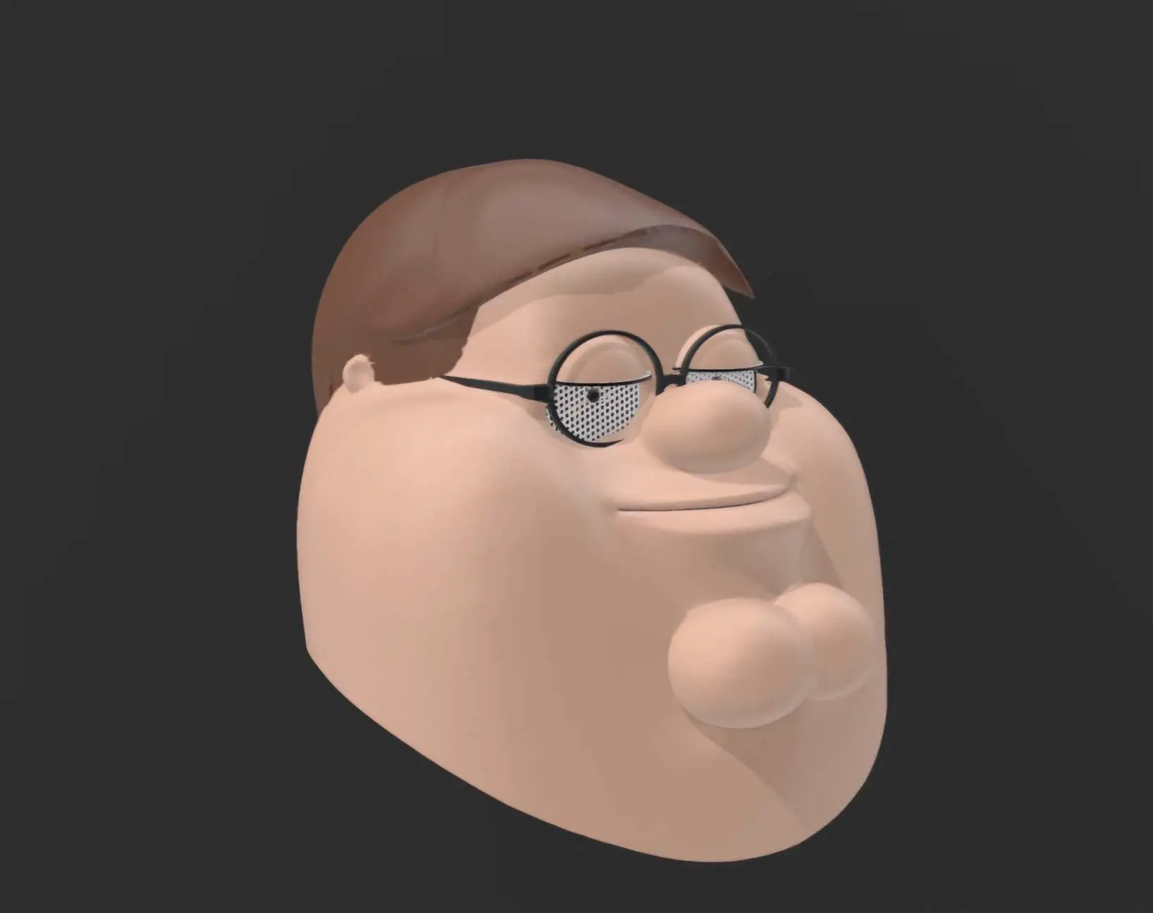 Peter Griffin Mask by Mr.Emaker3D 