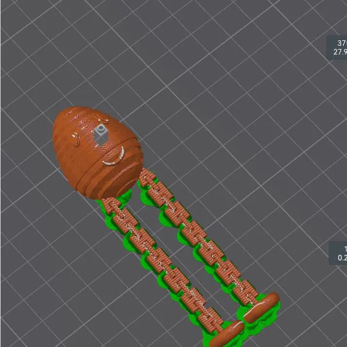 Easter Flexi Egg Toy