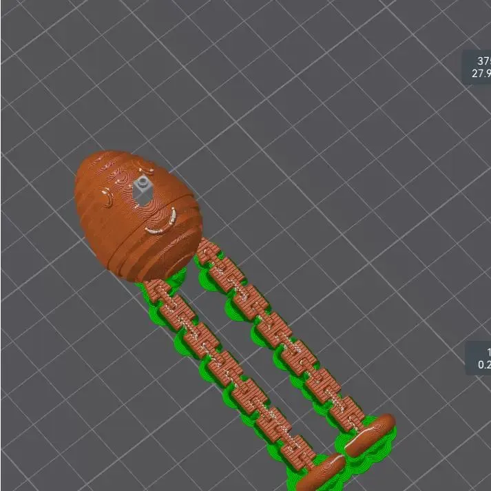 Easter Flexi Egg Toy