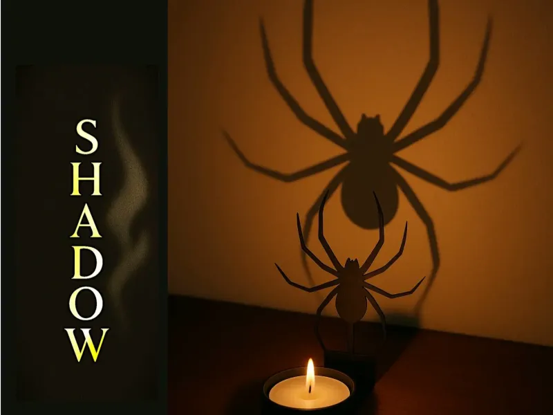 Shadow Art - Spider