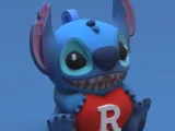 Stitch R Keychain-1
